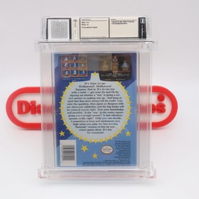 NES Nintendo HOLLYWOOD SQUARES - WATA GRADED 9.2 A+! NEW & Sealed with H-Seam!