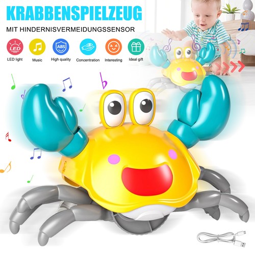 Krabbelnde Spielzeug Kinder Krabbe Baby Spielzeug mit Musik und Licht DHL - Bild 7 von 14