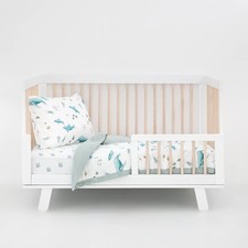 Little Unicorn Toddler Bedding 3-Piece Set  Includes Comforter, Crib Sheet ...
