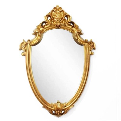 16.5 x 11 inch Vintage Mirror Antique Mirror Decorative wall Mirror Shield Shape