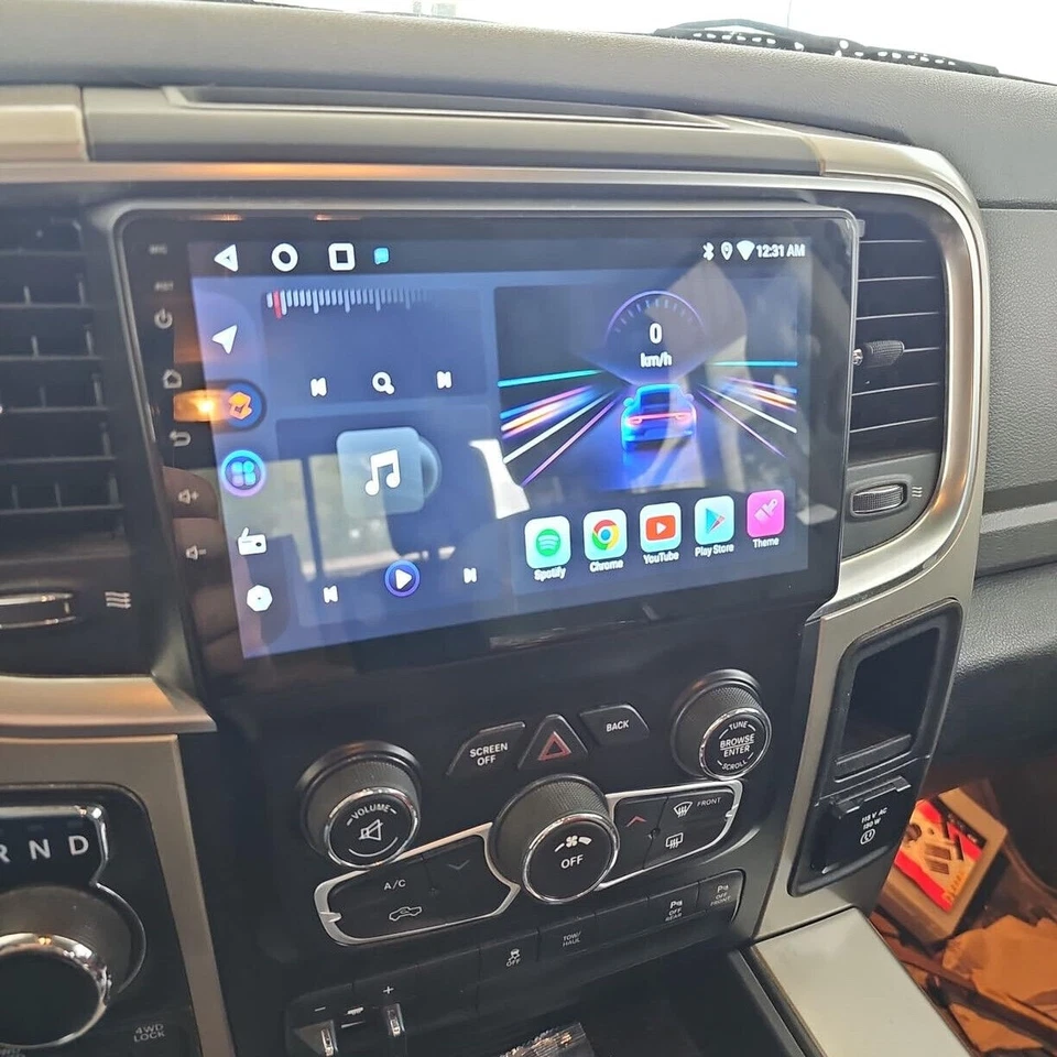 Android 15 Car GPS Radio Stereo Carplay For Dodge Ram 1500 2500 3500 2013-2019 Foto 4 de 4