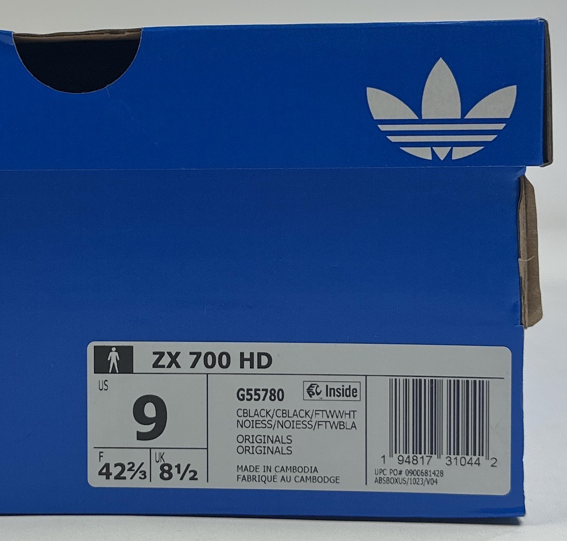 Size 9 - Adidas ZX 700 HD Black for sale online | eBay