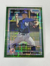 2010 Bowman Chrome - Prospects Bryan Mitchell #BCP118 Green X-Fractor (RC)