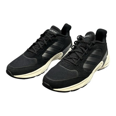 Adidas 90s Valasion Men's Size 7.5 Black White Athletic Running Shoes Sneakers
