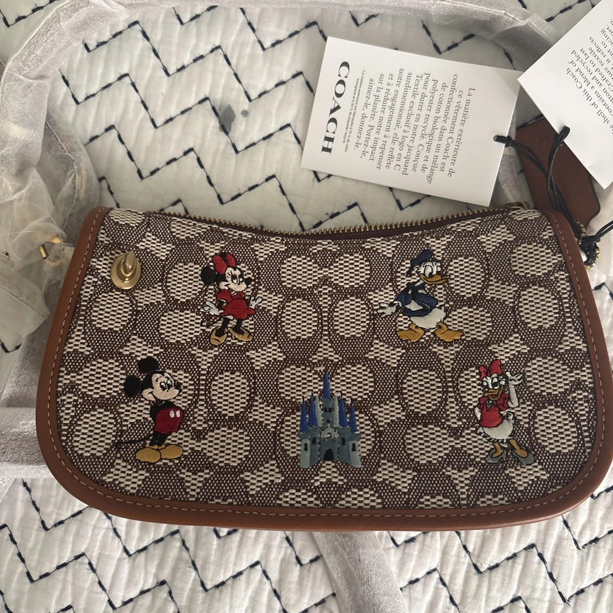 Coach Mickey Leather Exterior Shoulder Bag Bags & Handbags for