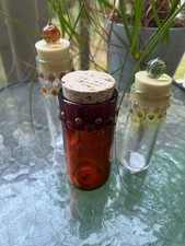 Handmade Glass Tobacco Storage Jars
