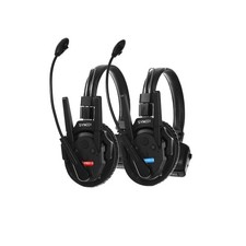 SYNCO XTalk Pro2 XPro X2 2.4GHz Wireless Headset Xpro2, Black, Brown