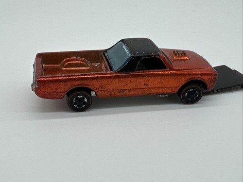Vintage Hot Wheels Redline HK Orange Custom Fleetside 1/64 Diecast Painted Tail - Bild 4 von 21