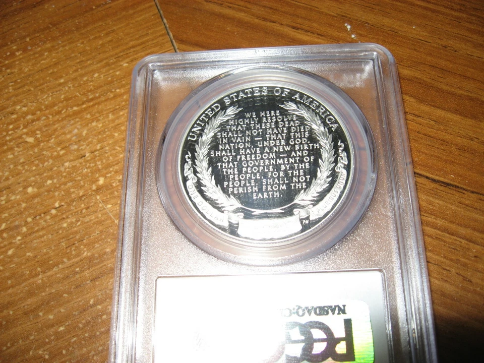 2009-P Abraham Lincoln Commemorative Silver Dollar PR-69DCAM PCGS - Image 2 of 2