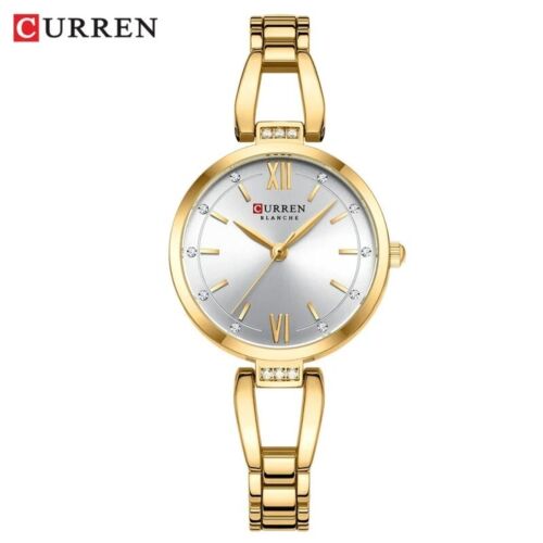 Women's Quartz Watch – Elegant Bracelet, Rhinestone, Stainless Steel Strap - Picture 9 of 10