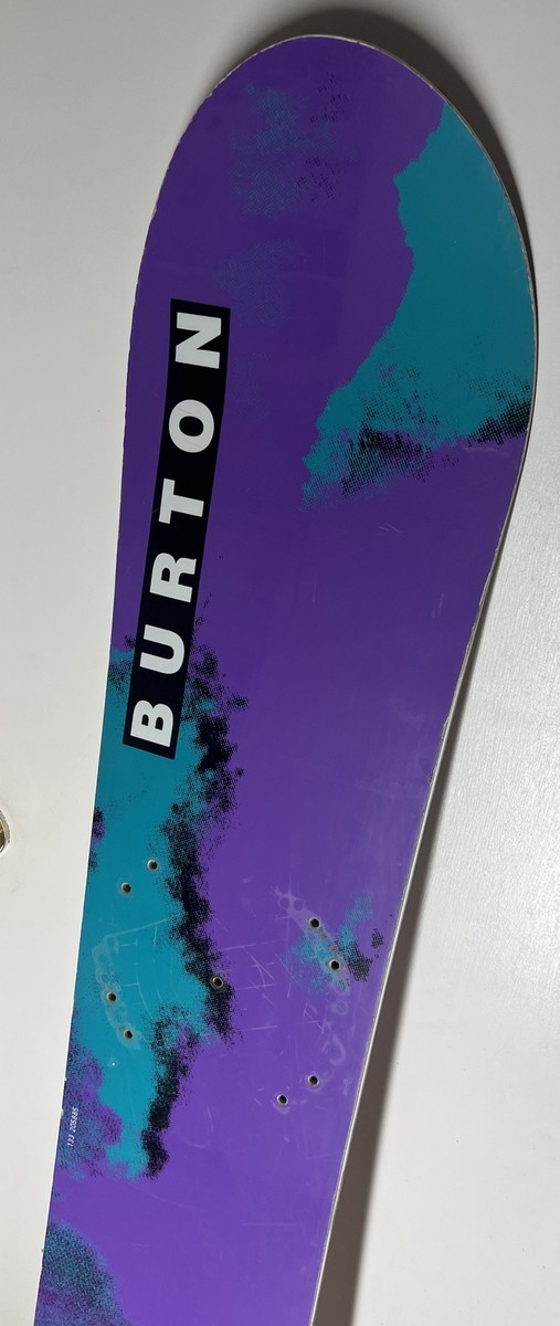 Burton Air Snowboard 161 6.1 1992 VTG Vintage Grape Purple Teal
