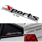 Sport Version of the Metal Car Sports Word letter 3D Chrome metal Sticker Emblem