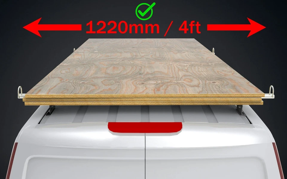 Roof Rack 2 Bars for Ford TRANSIT CONNECT Mk2 (2013-onward) TITAN WorkReady - Image 3 of 4