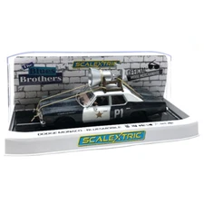 NEW Scalextric Blues Brothers Dodge Monaco - Bluesmobile 1/32 Slot Car