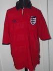 1999-01 England Away Umbro Red (XL) Shirt Jersey Camiseta Trikot Maglia Maillot