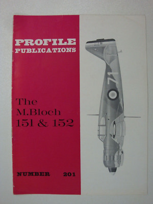 Profil # 201 M. Bloch 151 & 152 (französischer Jäger, Tarnung, Abzeichen, Dienst)
