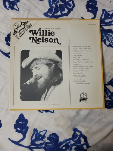 Willie Nelson Once More With Feeling 1983 2xLP NM Pair Records PDL2-1032 SPECIAL - Picture 2 of 5