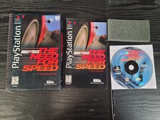 Need For Speed Road Track Sony PlayStation 1 PS1 Long Box Complete Great Shape