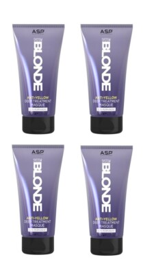 ASP System Blonde Anti Yelllow Masque 150ml 4er Pack