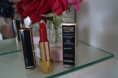 CHANEL ROUGE ALLURE 837 ROUGE SPECTACULAIRE Edition Limitée NEUF