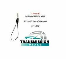 Detent Kickdown Cable Passing Gear Cable, for AOD FIOD Ford Trucks Transmission