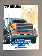 1979 Chevrolet Bruin Semi Truck Original Car Sales Brochure Catalog