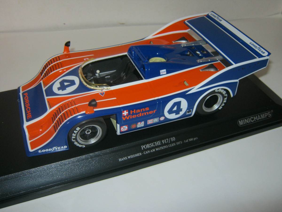 Miniature Minichamps 1/18 Porsche 917/10 Wiedmer Can-Am 1973 - Occasion