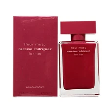NARCISO RODRIGUEZ FLEUR MUSC FOR HER EAU DE PARFUM SPRAY 50 ML/1.6 FL.OZ. NIB