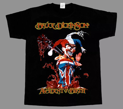 New! Bruce Dickinson Accident of Birth Shirt Tee Gift Fan EN034