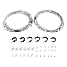 QFF0015SS Fuel Gas Line Kit Complete Repair Lines For 05-10 Chevy Cobalt Hhr G5