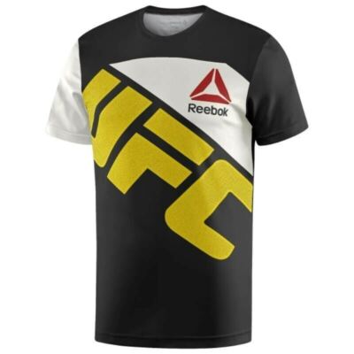 [AO0736] Mens Reebok UFC Authentic Jersey Official Fighter Kit Tee
