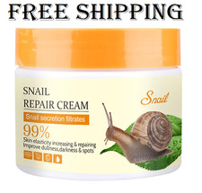 Snail Repair Cream, Snail Moisturizer with Snail Secretion Filtrate, Repair        