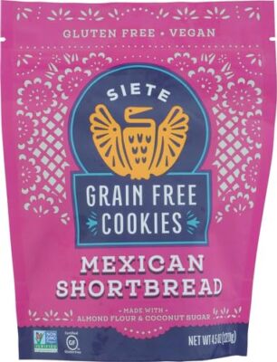 Siete Family Foods  Cookie Grain Free Mexican Shortbread  4.5 Oz