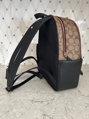 Coach x Disney Court Backpack in Signature Canvas with Patches CC148 COACH® GB | Disney X Coach Court Backpack In Signature  main image 2