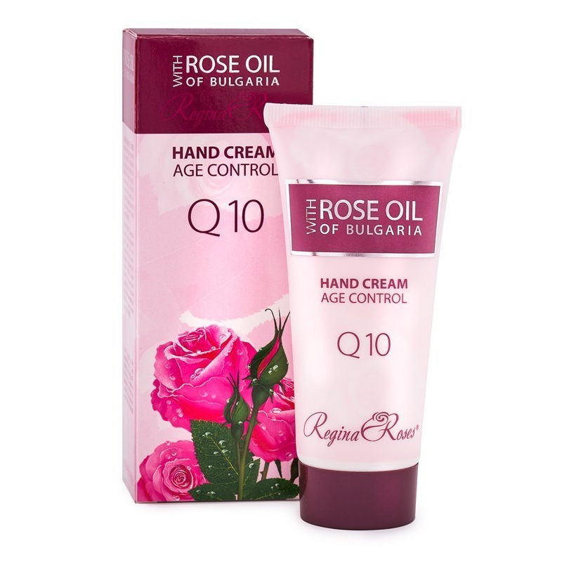 Rosa di Bulgaria Crema mani rigenerante con coenzima Q10, 50 ml