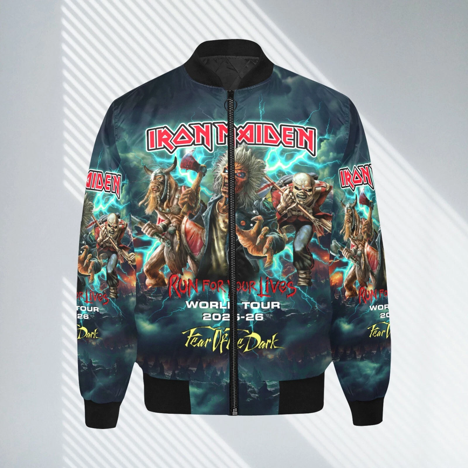 Iron Maiden Tour 2025 Bomber Jacket