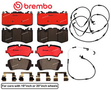 Front Rear Brake Pad OE Brembo Ceramic +Snsor for Land Range Rover Sport 2.0 3.0