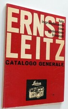 ERNST LEITZ CATALOGO GENERALE LEICA 1964  foto binocoli 