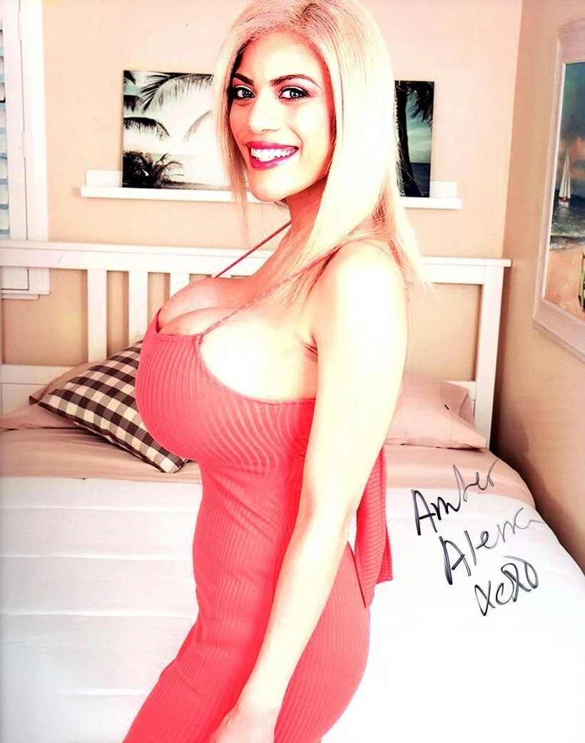 Film Star & Model AMBER ALENA signed photo! | eBay