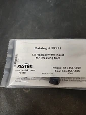 Restek 20191   1/8 replacement insert for Dressing tool