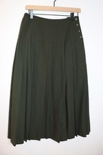 Vintage Worthington Skirt Midi Green Size 10 46