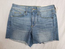 NWT UNIVERSAL THREAD WOMENS HIGH RISE CUT OFF JEANS SHORTS SIZE 0
