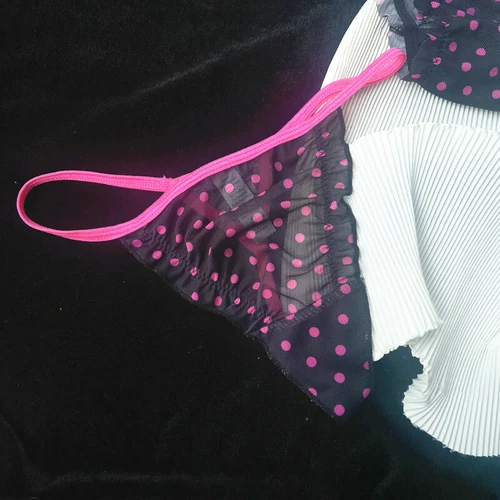 3 Pack Lot Sexy Womens See Through Sheer Panties Brief Thong Lingeries Underwear - Picture 4 of 13