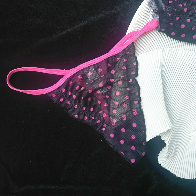 Paquete de 3 Sexy Mujer Ver a Través Bragas Transparentes Calzoncillos Tanga Lencería Ropa Interior Foto 3 de 4