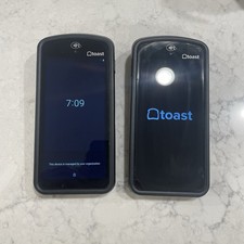 Two Toast Flex POS Go 2 Handhelds Pair Tablet Mobile Computer Device Bundle