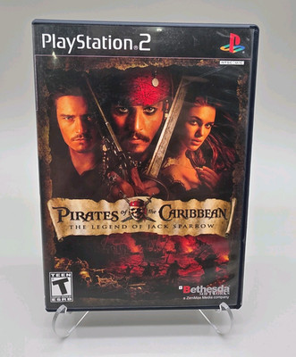 Pirates of the Caribbean Legend of Jack Sparrow PS2 Complete CIB/Manual Tested