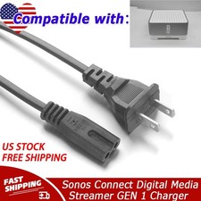 5ft AC Power Cord Cable for Sonos Connect Digital Media Streamer GEN 1