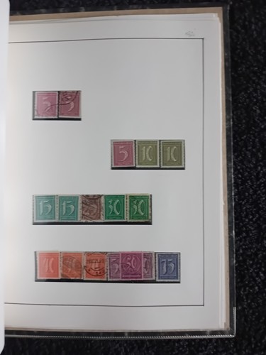 Germany Deutsch's Reich stamps on home made pages - Picture 19 of 24