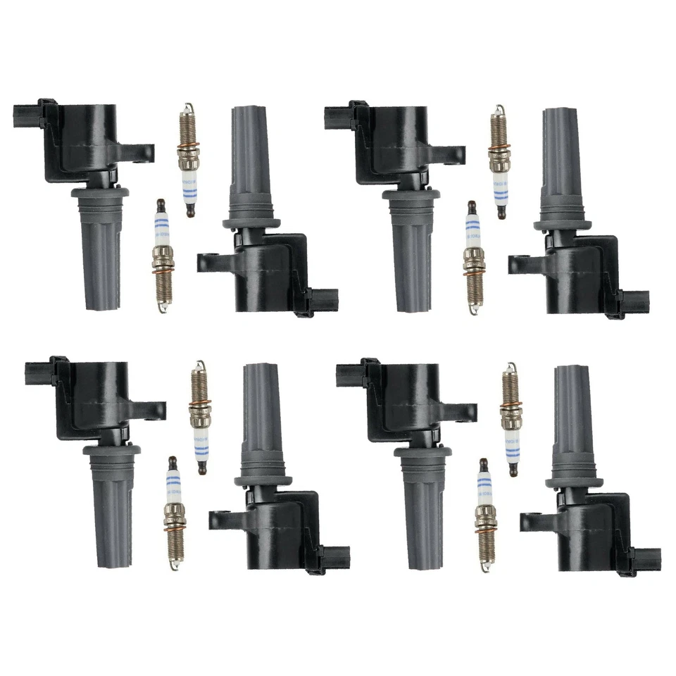 Bobina de encendido y bujía BOSCH 8 piezas platino para Lincoln LS 3,0 L 00-05 Foto 2 de 4