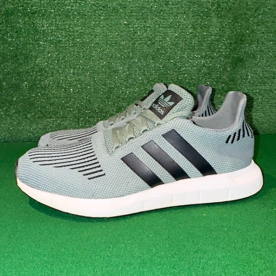 Adidas Swift Run Trace Cargo Green Black CG4115 Men’s Running Sneakers Size 10.5 - Image 4 of 4